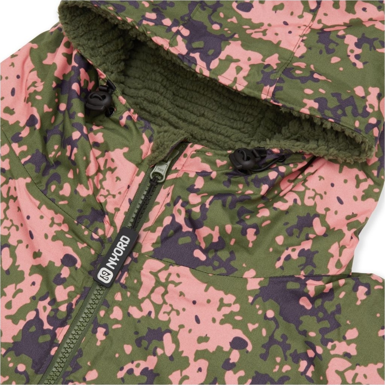 2025 Nyord Primaloft Outdoor Changing Robe ACC0005 - Khaki / Camo Print